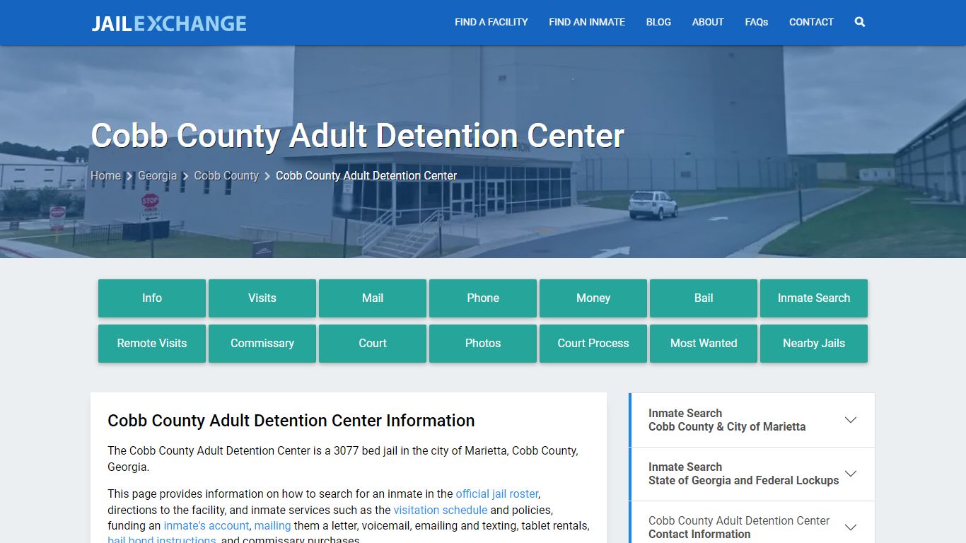 Cobb County Adult Detention Center - Jail Exchange